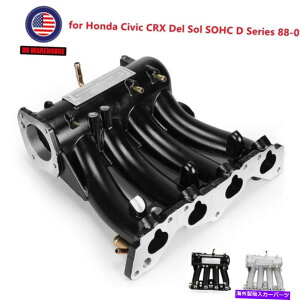 Intake Manifold 88-00�V�r�b�N88-91 CRX 93-97 Del Sol D15 D16�̃��[�X�A���~�j�E���ێ�}�j�z�[���h Racing Aluminum Intake Manifold For 88-00 Civic 88-91 CRX 93-97 Del Sol D15 D16