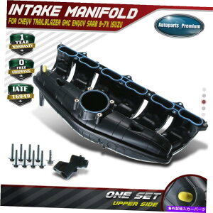 Intake Manifold Chevy Gmc Envoy suzu saab 9-7x 08-09 615-568̃KXPbgtzC}jz[h Intake Manifold w/ Gaskets for Chevy GMC Envoy Isuzu Saab 9-7x 08-09 615-568