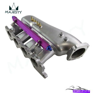 Intake Manifold OHT[̋zC}jz[h +R[4G63G{4-9p[v Intake Manifold + Fuel Rail For Mitsubishi Lancer Evolution 4G63 EVO 4-9 Purple