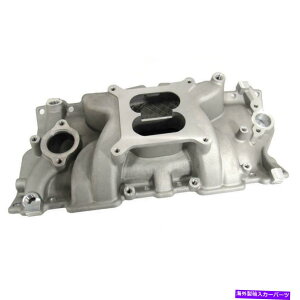 Intake Manifold �v���ێ�ʃ}�j�z�[���h9150;�f���A���v���[��1500-6500 RPM SBC�p�T�e���A���~�j�E�� Revolution Intake Manifold 9150; Dual Plane 1500-6500 RPM Satin Aluminum for SBC�y���s�A���i�z