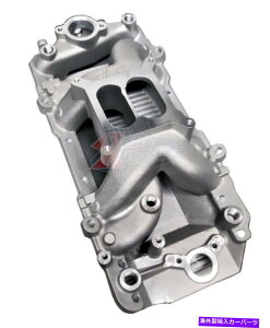 Intake Manifold �V�{���[�r�b�O�u���b�NBBC�I�[�o���|�[�g�A���~�j�E���G�A�M���b�v�f���A���v���[���C���e�[�N396-502 V8 Chevy Big Block BBC Oval Port Aluminum Air Gap Dual Plane Intake 396-502 V8�y���s�A���i�z
