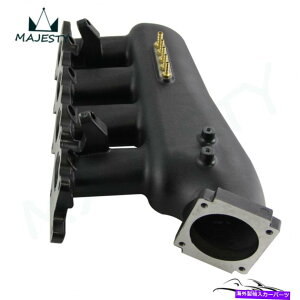 Intake Manifold OHT[4G63 EVO 4 5 6 7 8 9A~jEubN̐ێ}jz[h Intake Manifold For Mitsubishi Lancer 4G63 EVO 4 5 6 7 8 9 Aluminum Black