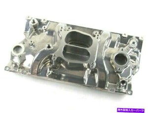 Intake Manifold �X���[���u���b�N�V�{���[350�z�[���V���b�g���H���e�b�N�C���e�[�N�}�j�z�[���h����e42421p Small Block Chevy 350 Holeshot Vortec Intake Manifold Polished E42421P�y���s�A���i�z