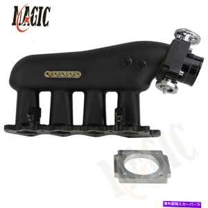 Intake Manifold ێ}jz[h+T[̃G{[V̂߂80mmXbg{fB4G63 EVO 4 5 6 7 8 9 BK Intake Manifold+ 80mm Throttle Body For Lancer Evolution 4G63 EVO 4 5 6 7 8 9 BK