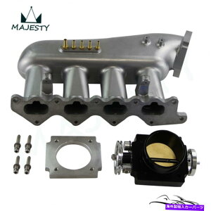 Intake Manifold OHT[̐î߂̐ێ}jz[h4G63 EVO 4-9 +80mmXbg{fB Intake Manifold For Mitsubishi Lancer Evolution 4G63 EVO 4-9 +80mm Throttle Body