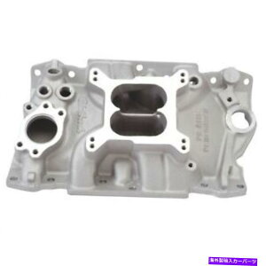 Intake Manifold 1985-1995��Edelbrock GM 90 deg V6 3.8L/4.3L�T�e���p�t�H�[�}�[�ێ��2111 Edelbrock For 1985-1995 GM 90 Deg V6 3.8L/4.3L Satin Performer Intake 2111�y���s�A���i�z