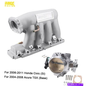 Intake Manifold 04-08 ACURA RSXベース06-11 CIVIC SIのスロットルボディとインテークマニホールドK20Z3 Throttle Body & Intake Manifold K20Z3 For 04-08 Acura RSX Base 06-11 Civic Si