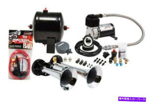 Intake Manifold Kleinn HK1jo[TNfAgCz[Lbg120 psiGARvbT[151db Kleinn HK1 Universal Chrome Dual Train Horn Kit & 120 PSI Air Compressor 151dB