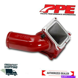 Intake Manifold PPEbhnCt[3 "zCubWtBbg06-10 GM 2500HD 3500HDf}bNXLBZ/LMM PPE Red High Flow 3" Intake Bridge Fits 06-10 GM 2500HD 3500HD Duramax LBZ/LMM