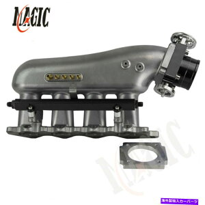 Intake Manifold zC}jz[h +OHT[̂߂̃Xbg{fB +R[4G63 EVO 4-9 BK Intake Manifold+ Throttle Body +Fuel Rail For Mitsubishi Lancer 4G63 EVO 4-9 BK