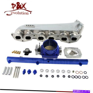 Intake Manifold g^`FCT[JZX80 90 100 2.5Tp̋zC}jz[hƃXbg{fBR[ Intake Manifold & Throttle Body & Fuel Rail for Toyota Chaser JZX80 90 100 2.5T
