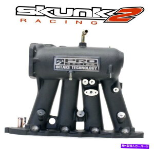 Intake Manifold Skunk2 ProV[YAcura Integra 1994-2001 B18C1 DOHCێ}jz[hubNɓK܂ Skunk2 Pro Series Fits Acura Integra 1994-2001 B18C1 DOHC Intake Manifold Black