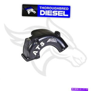 Intake Manifold 94-98�_�b�W�J�~���Y��ATS�u���b�N�A�[�N�t���[�ێ�}�j�z�[���h�B 2019012164 ATS Black Arc-Flow Intake Manifold for 94-98 Dodge Cummins; 2019012164�y���s�A���i�z
