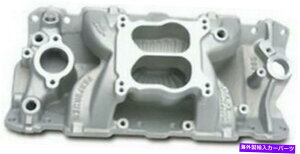 Intake Manifold Edelbrock 2601 1955-86 SBC Chevy 265-400�p�t�H�[�}�[�G�A�M���b�v�z�C�}�j�z�[���h Edelbrock 2601 1955-86 SBC Chevy 265-400 Performer Air Gap Intake Manifold�y���s�A���i�z