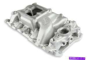 Intake Manifold weiand 8019rbOubNVFr[ȉ~`̃|[gXeXfAv[Ce[N}jz[h WEIAND 8019 Big Block Chevy Oval Port STEALTH Dual Plane Intake Manifold
