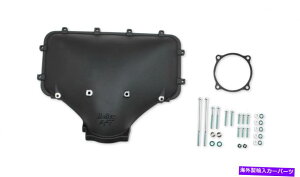 Intake Manifold HI-RAM 105mm�����T�C�h�}�E���g�v���i���g�b�v-300-301bk HI-RAM 105MM Cast Side Mount Plenum Top - 300-301BK�y���s�A���i�z