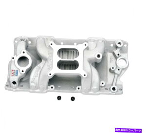 Intake Manifold Edelbrock 7501 RPM�G�A�M���b�v�z�C�}�j�z�[���h�X���[���u���b�N�V�{���[262-400 V8 Edelbrock 7501 RPM Air Gap Intake Manifold for Small Block Chevy 262-400 V8�y���s�A���i�z