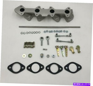 Intake Manifold g^2TC 3TCCe[N}jz[hƃP[WEF[o[DCOELu^[ TOYOTA 2TC 3TC INTAKE MANIFOLD and LINKAGE WEBER DCOE CARBURETORS