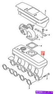 Intake Manifold �{����VW Eurovan Transporter Syncro 70 70a 70b�z�C�ڑ�074129713T Genuine VW EuroVan Transporter syncro 70 70A 70B Intake Connection 074129713T�y���s�A���i�z