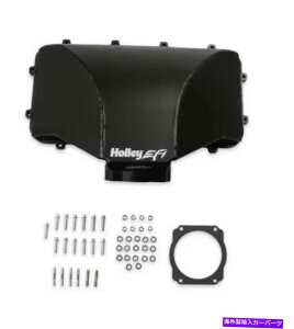 Intake Manifold Holley 300-285 Hi-Ram 95mm Side Mount Plenum Top��LS 4�{���g�X���b�g���{�f�B�ɓK�����܂� Holley 300-285 HI-RAM 95MM Side Mount Plenum Top Fits LS 4 Bolt Throttle Bodies�y���s�A���i�z