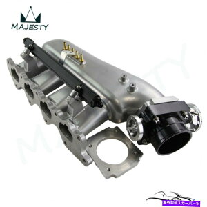 Intake Manifold zC}jz[h+ 80mmXbg{fB+OHT[̔R[4G63 EVO 4-9 Intake Manifold+ 80mm Throttle body+Fuel Rail For Mitsubishi Lancer 4G63 EVO 4-9