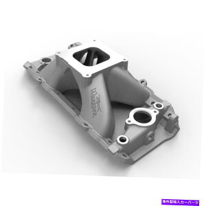 Intake Manifold weiand Intake Manifold 7620; BBCp̒Ps@AWarrior Oval PortǐՂ܂ Weiand Intake Manifold 7620; Track Warrior Oval Port, Single Plane for BBC