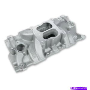 Intake Manifold ���C���h�ێ�}�j�z�[���h8126; SBC�p��Street Warrior Idle-5500�T�e���f���A���v���[�� Weiand Intake Manifold 8126; Street Warrior Idle-5500 Satin Dual Plane for SBC�y���s�A���i�z