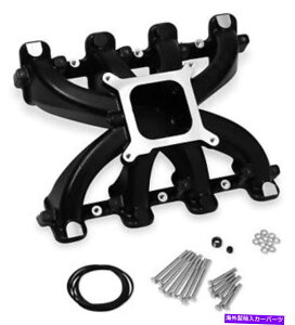Intake Manifold Vz[[VOv[Ce[N}jz[hAubNA4150{AALS1ALS2ALS6 NEW HOLLEY SINGLE PLANE INTAKE MANIFOLD,BLACK,4150 SQUARE BORE,LS1,LS2,LS6