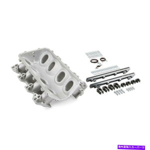 Intake Manifold Holley Intake}jz[hx[X300-603; LS1ALS2ALS6p̃^[~l[^[X Lo-Ram Satin Holley Intake Manifold Base 300-603; Terminator X Lo-Ram Satin for LS1, LS2, LS6