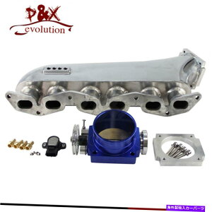 Intake Manifold �g���^�X�v��/�X�[�v��/�\�[���[/�N���E��/�`�F�C�T�[�̋z�C�}�j�z�[���h+�X���b�g���{�f�B1Jz-gte Intake Manifold+Throttle Body for Toyota Supra/Supra/Soarer/Crown/Chaser 1JZ-GTE�y���s�A���i�z