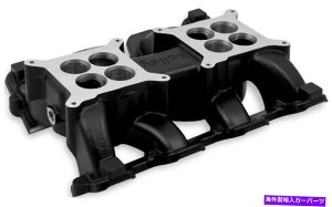 Intake Manifold New Holley LSLubg}jz[hAubNA2x4fAv[A4150AGen 3 LS1ALS2ALS6 NEW HOLLEY LS CARBURETED MANIFOLD,BLACK,2X4 DUAL PLANE,4150,GEN 3 LS1,LS2,LS6
