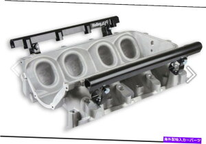 Intake Manifold Holley EFI 300-672 LO-RAM LS3�}�j�z�[���h�x�[�X�L�b�g�V���O���C���W�F�N�^�[�T�e�� Holley EFI 300-672 LO-RAM LS3 MANIFOLD BASE KIT Single INJECTOR SATIN�y���s�A���i�z