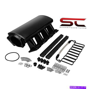Intake Manifold ��102mm 92mm LS1 LS2�V�[�g���^���C���e�[�N�e�B�O�n�ڃA���~�j�E��w/�R�����[�� LOW 102mm 92mm LS1 LS2 SHEET METAL INTAKE TIG WELDED ALUMINUM W/FUEL RAILS