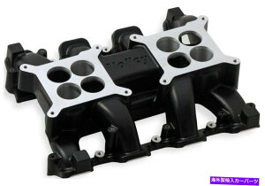 Intake Manifold Holley LSLu^[}jz[hA2x4fAv[AubNAG}LsGen III/IVALS3/L92Arect HOLLEY LS CARBURETED MANIFOLD,2X4 DUAL PLANE,BLACK,GM LS GEN III/IV,LS3/L92,RECT