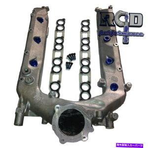 Intake Manifold RCD�p�t�H�[�}���X���[�X�́A6.4L�t�H�[�h�C���e�[�N�}�j�z�[���h���ڐA���܂��� RCD Performance Race Ported 6.4L Ford Intake Manifold�y���s�A���i�z