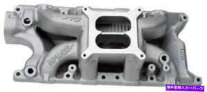 Intake Manifold Edelbrock RPM�G�A�M���b�v302 1500-6500 RPM�z�C�}�j�z�[���h�T�e���d�グ Edelbrock RPM Air Gap 302 1500-6500 RPM Intake Manifold with Satin Finish�y���s�A���i�z