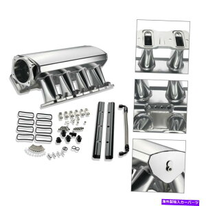 Intake Manifold 102mmvt@CzC}jz[hLS1 LS6 w/R[Vo[A~jE 102mm High Profile Intake Manifold LS1 LS2 LS6 w/Fuel Rail Silver Aluminum