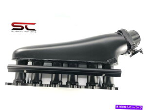 Intake Manifold 2JZ GTE�u���b�N�V�[�g���^�������z�C�}�j�z�[���h2J�X���b�v40 psi�u�[�X�g8.20et 2jz GTE black SHEET METAL FABRICATED INTAKE MANIFOLD 2j swap 40 PSi boost 8.20et�y���s�A���i�z