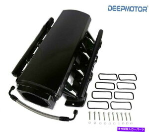 Intake Manifold LS3 L92 102mmzC}jz[hW/}bvZT[vrWjO+R[BK LS3 L92 102mm Fabricated Intake Manifold w/ MAP Sensor Provision+ Fuel Rails BK