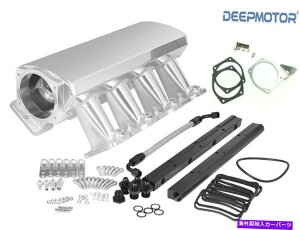 Intake Manifold LS1 LS2 LS6 102mmzC}jz[hW/}bvZT[vrWjO+R[+ TBuPbg LS1 LS2 LS6 102mm Intake Manifold w/ MAP Sensor Provision+ Fuel Rails+TB Bracket