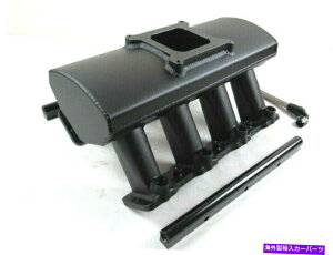 Intake Manifold LS3 L92ꂽA~jEEFIzC}jz[h9 ''g[VOTBubNE42619B LS3 L92 Fabricated Aluminum EFI Intake Manifold 9'' Tall Single TB Black E42619B