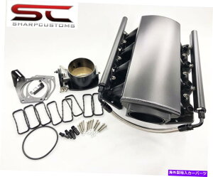 Intake Manifold LS3 L92[vt@C102mmt@uCe[N}jz[hW/}bvZT[|[gWR[ LS3 L92 Low Profile 102mm Fab Intake Manifold w/ MAP Sensor Port w Fuel Rail