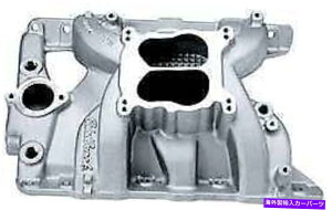 Intake Manifold ptH[}[RPM}jz[h|eBAbNEGRi`dグ Performer RPM Manifold Pontiac Non EGR Natural Finish