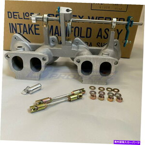 Intake Manifold Datsun 1200 TS�T�j�[�ȉ~�`�̍`�t���}�j�z�[���h�i���YB110 B310 B120 A12�̏ꍇ�j DATSUN 1200 TS Sunny Oval Ports Intake Manifold (For NISSAN B110 B310 B120 A12)�y���s�A���i�z