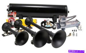 Intake Manifold Kleinn HK9-SlimlineubNgvgCz[Lbg150 psiGARvbT[157db Kleinn HK9-Slimline Black Triple Train Horn Kit & 150 PSI Air Compressor 157dB
