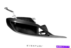 Intake Manifold Eventuri EVE-A90-CF-HDP�̃g���^A90�X�[�v���u���b�N�J�[�{���w�b�h�����v�_�N�g Eventuri EVE-A90-CF-HDP for Toyota A90 Supra Black Carbon Headlamp Duct