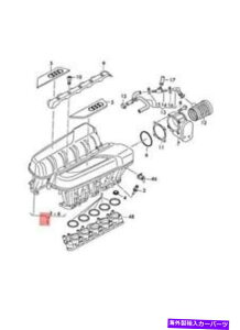 Intake Manifold {̃AEfBR8 4S3 4S9 4SP 4SRzC}jz[h07L133185AD Genuine AUDI R8 4S3 4S9 4SP 4SR Intake Manifold 07L133185AD