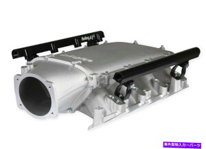 Intake Manifold HolleyEfi Holley 300-680 Ultra Lo-Ram Manifold Kit�V���O���C���W�F�N�^�[�T�e�� Holley EFI Holley 300-680 Ultra Lo-Ram Manifold Kit Single Injector Satin�y���s�A���i�z