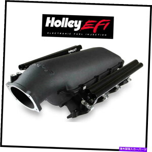 Intake Manifold Holley EFI 300-624BK LO-RAM INTAKE�}�j�z�[���hW/RAILS�f���A���C���W�F�N�^�[GM LS1 LS2 LS6 Holley EFI 300-624BK Lo-Ram Intake Manifold w/Rails Dual Injector GM LS1 LS2 LS6�y���s�A���i�z