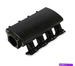 Intake Manifold Holley Sniper EFI 822102-1vt@CzCLS3/L92 92mmubN Holley Sniper EFI 822102-1 Low-Profile Fabricated Intake LS3/L92 92mm Black
